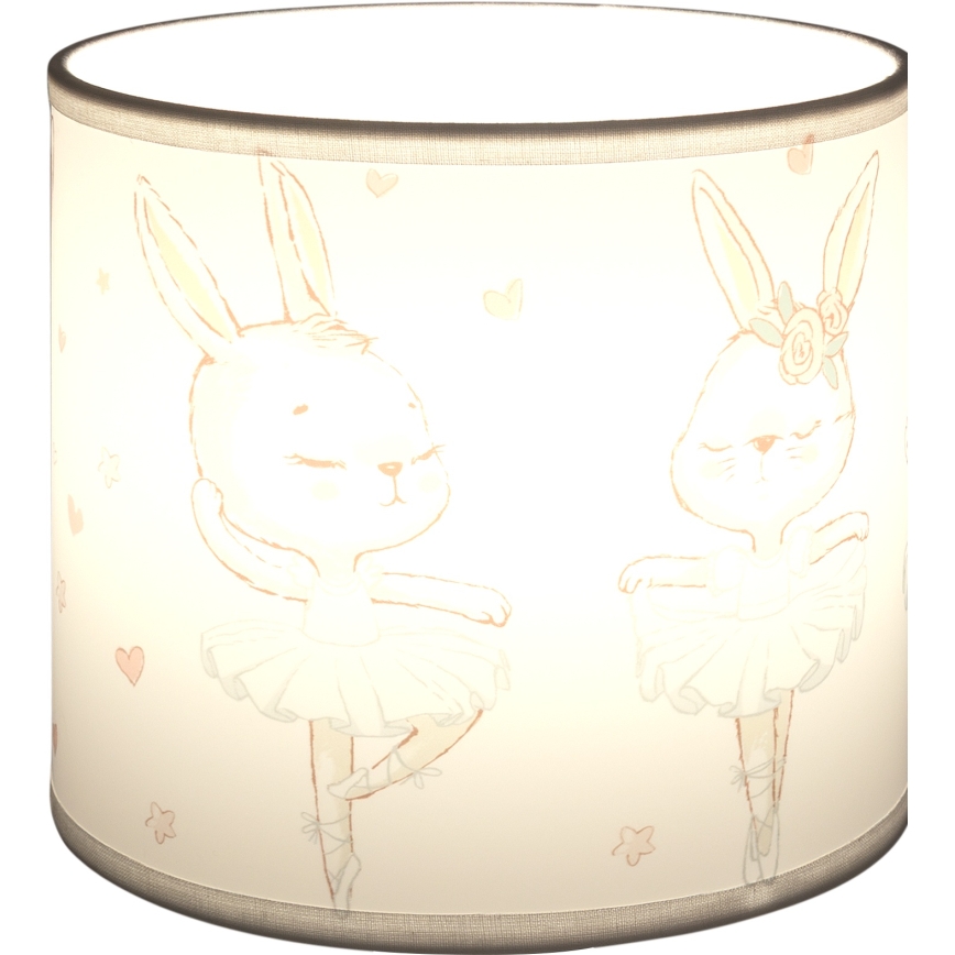 Brilagi - Stínidlo univerzální BOBO E27 pr. 15 cm bílá/králíčci