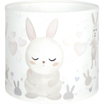 Brilagi - Stínidlo univerzální BOBO E27 pr. 15 cm bílá/králíčci