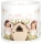 Brilagi - Stínidlo univerzální BOBO E27 pr. 15 cm bílá/růžová/víly