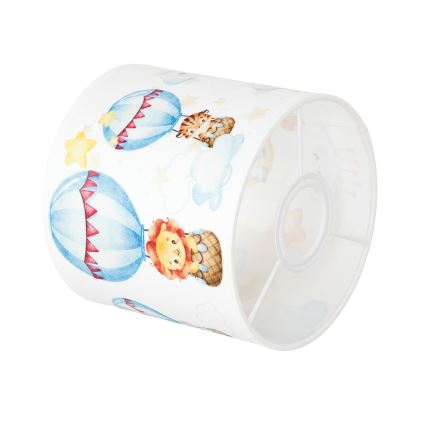 BRILAGI - Stínidlo univerzální BOBO E27 pr. 15 cm bílá/zvířátka