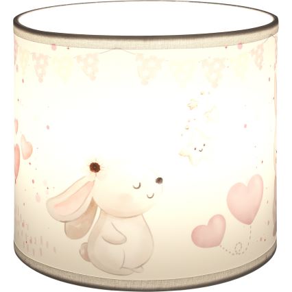 Brilagi - Stínidlo univerzální BOBO E27 pr. 15 cm krémová/králíčci
