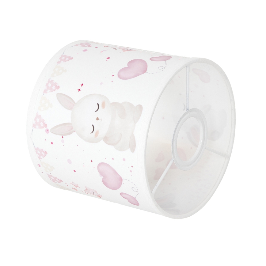BRILAGI - Stínidlo univerzální BOBO E27 pr. 15 cm krémová/králíčci