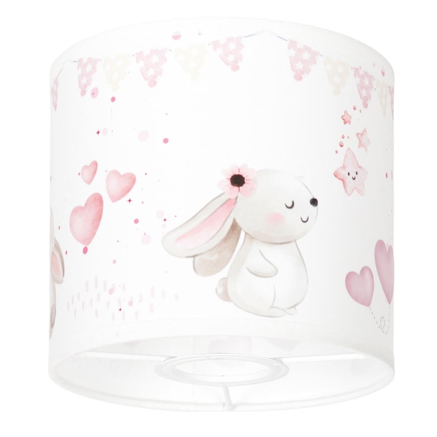 BRILAGI - Stínidlo univerzální BOBO E27 pr. 15 cm krémová/králíčci