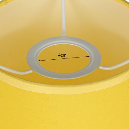 Brilagi - Stínidlo univerzální NUBILA E27 15,5x14 cm žlutá