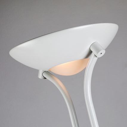 Brilagi - Stmívatelná stojací lampa SCARLETT 1xR7s/230W/230V + 1xG9/40W bílá