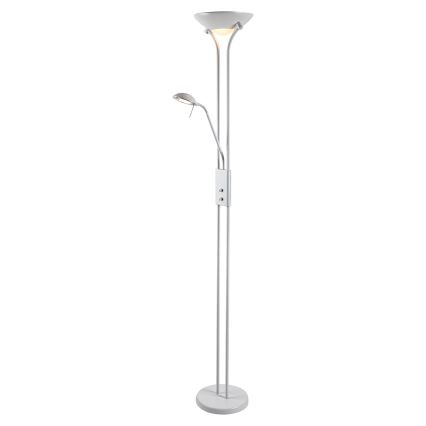 Brilagi - Stmívatelná stojací lampa SCARLETT 1xR7s/230W/230V + 1xG9/40W bílá