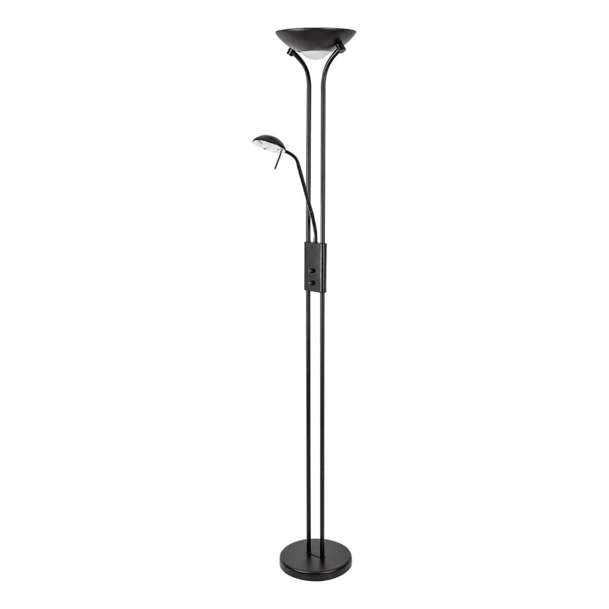 Brilagi - Stmívatelná stojací lampa SCARLETT 1xR7s/230W/230V + 1xG9/40W černá
