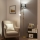 Brilagi - Stojací lampa CERIA 1xE27/100W/230V + 1xE14/25W zlatá/černá