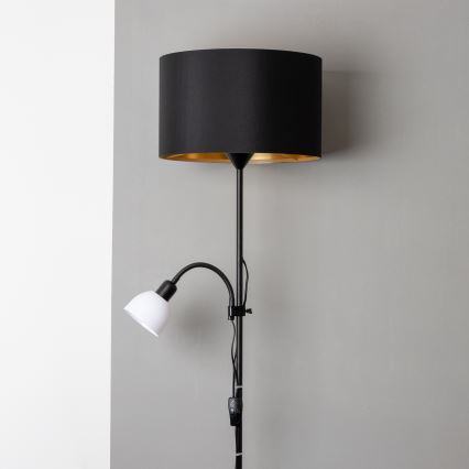 Brilagi - Stojací lampa CERIA 2v1 1xE27/100W/230V + 1xE14/25W černá