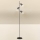 Brilagi - Stojací lampa SELE 3xGU10/30W/230V černá