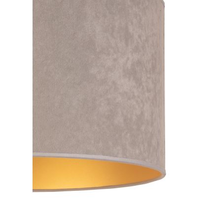 Brilagi - Stojací lampa VELVET 1xE27/60W/230V béžová/šedá