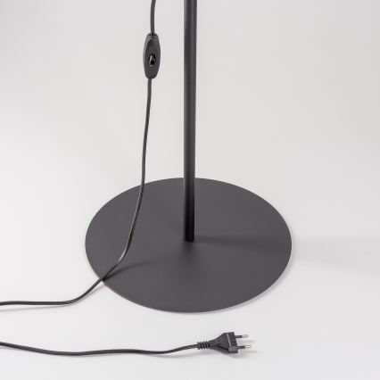 Brilagi - Stojací lampa VULCANO 3xG9/8W/230V černá/kouřová černá