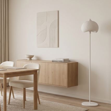 Brilagi - Stojací lampa WABI SABI 1xE27/40W/230V bílá