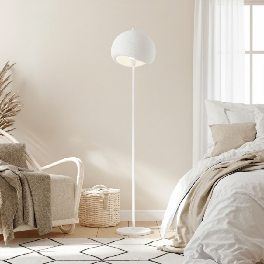 Brilagi - Stojací lampa YONTU 1xE27/40W/230V bílá