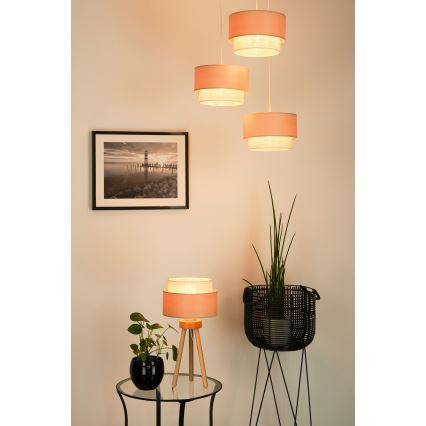 Brilagi - Stolní lampa ARIZONA BOHO 1xE27/15W/230V béžová