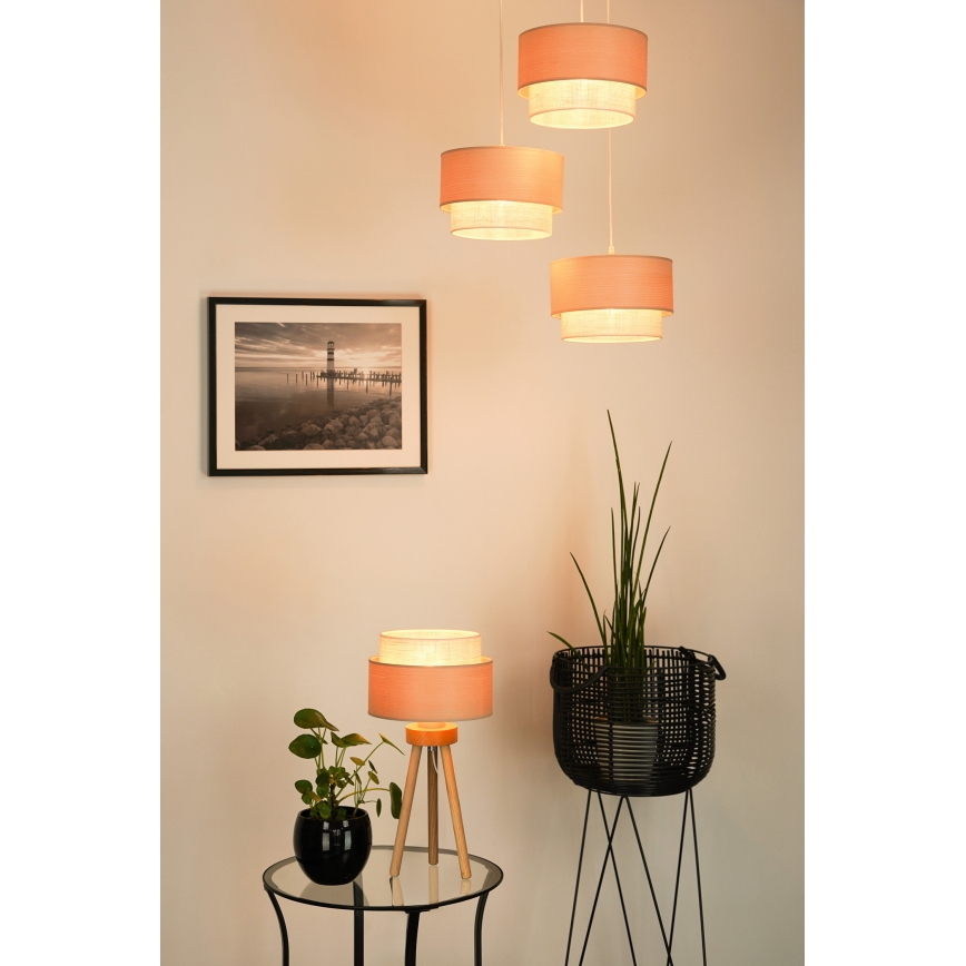 Brilagi - Stolní lampa ARIZONA BOHO 1xE27/15W/230V béžová