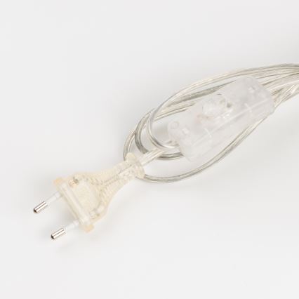 Brilagi - Stolní lampa CERIA 1xE27/60W/230V pr. 30 cm lesklý chrom/černá