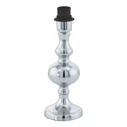 BRILAGI - Stolní lampa CERIA 1xE27/60W/230V pr. 30 cm lesklý chrom/černá