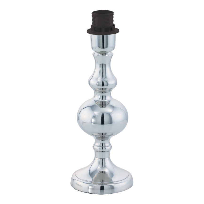 BRILAGI - Stolní lampa CERIA 1xE27/60W/230V pr. 30 cm lesklý chrom/šedá