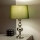 BRILAGI - Stolní lampa CERIA 1xE27/60W/230V pr. 30 cm lesklý chrom/zelená