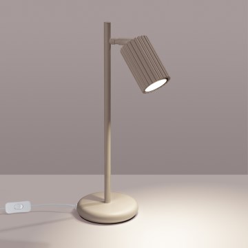 Brilagi - Stolní lampa CRESTO 1xGU10/10W/230V taupe
