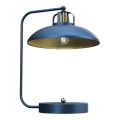 Brilagi - Stolní lampa FLAMENGO 1xE27/60W/230V modrá