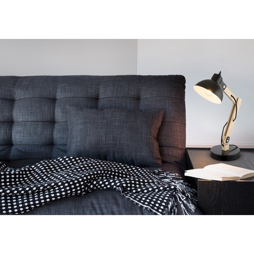 Brilagi - Stolní lampa FOCUS 1xE27/40W/230V černá