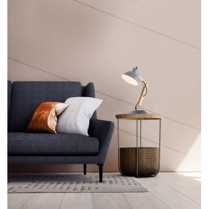 Brilagi - Stolní lampa FOCUS 1xE27/40W/230V šedá