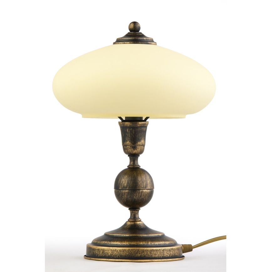 Brilagi - Stolní lampa MOLLERO 1xE14/11W/230V bronz/patina