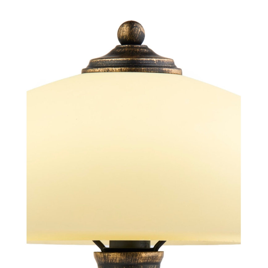 Brilagi - Stolní lampa MOLLERO 1xE14/11W/230V bronz/patina