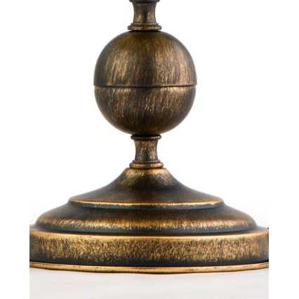 Brilagi - Stolní lampa MOLLERO 1xE14/11W/230V bronz/patina