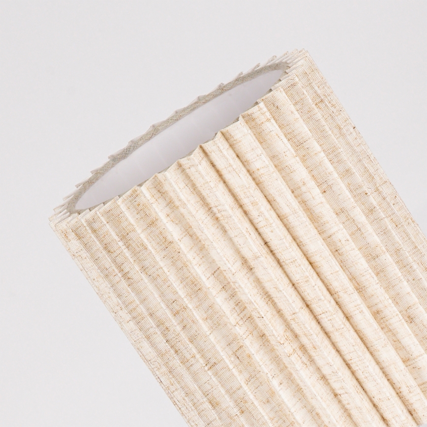 Brilagi - Stolní lampa NORDIC WAVE 1xE27/15W/230V len/bílá