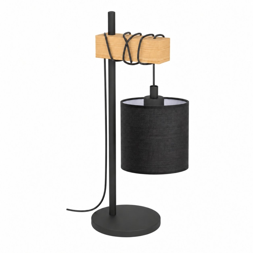 BRILAGI - Stolní lampa NUBILA 1xE27/40W/230V hnědá/černá