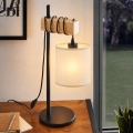 BRILAGI - Stolní lampa NUBILA 1xE27/40W/230V hnědá/černá/krémová