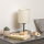 Brilagi - Stolní lampa NUBILA WOOD 1xE27/25W/230V dub/černá/krémová