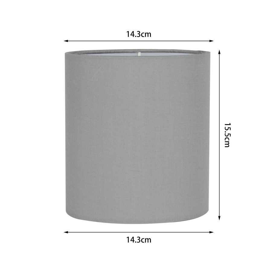 Brilagi - Stolní lampa NUBILA WOOD 1xE27/25W/230V dub/černá/sv. šedá