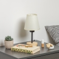 Brilagi - Stolní lampa NUBILA WOOD 1xE27/25W/230V dub/krémová