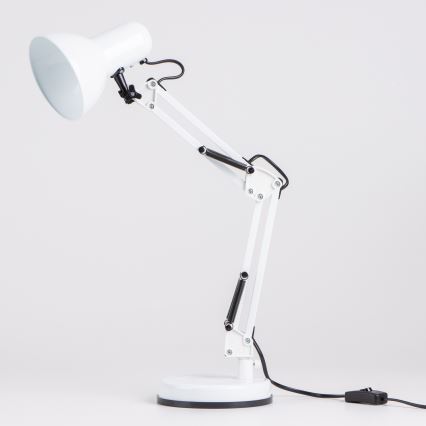 Brilagi - Stolní lampa ROMERO 1xE27/60W/230V bílá