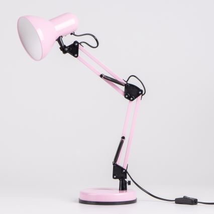 Brilagi - Stolní lampa ROMERO 1xE27/60W/230V růžová