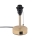 Brilagi - Stolní lampa s USB portem TABLON 1xE27/25W/230V dub/béžová
