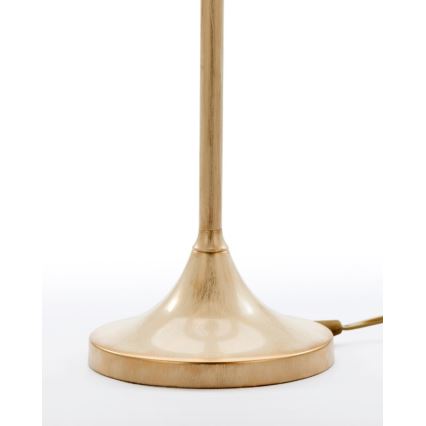 Brilagi - Stolní lampa SAPHIRE 1xE27/15W/230V krémová/zlatá/patina