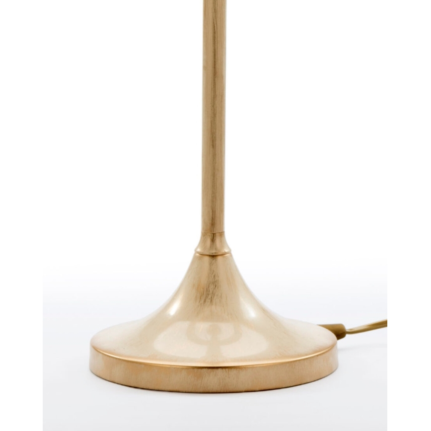 Brilagi - Stolní lampa SAPHIRE 1xE27/15W/230V krémová/zlatá/patina