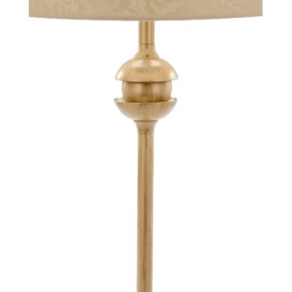 Brilagi - Stolní lampa SAPHIRE 1xE27/15W/230V krémová/zlatá/patina