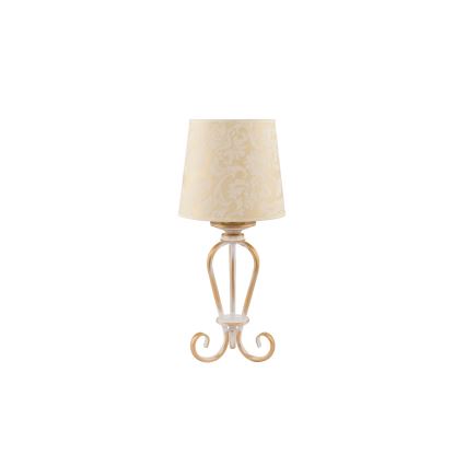 Brilagi - Stolní lampa SONIA 1xE27/15W/230V krémová/patina