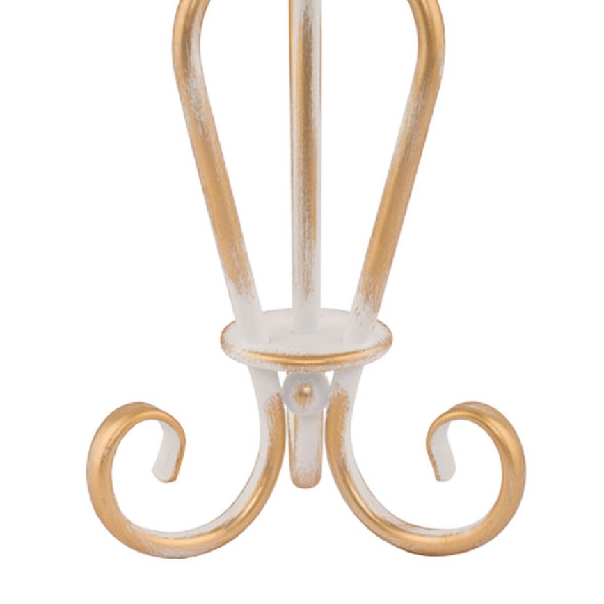 Brilagi - Stolní lampa SONIA 1xE27/15W/230V krémová/patina