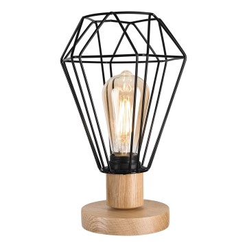 Brilagi - Stolní lampa WOODY BASKET 1xE27/60W/230V dub