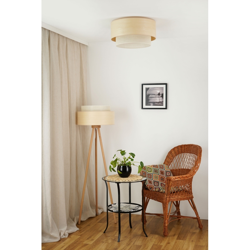 Brilagi - Stropní svítidlo ARIZONA BOHO 1xE27/15W/230V pr. 45 cm béžová