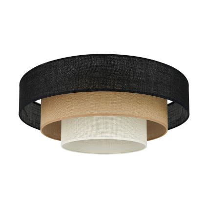 Brilagi - Stropní svítidlo ASPEN LUNETA LED/12W/230V pr. 60 cm 3000K/4000K/6400K černá/béžová/krémová