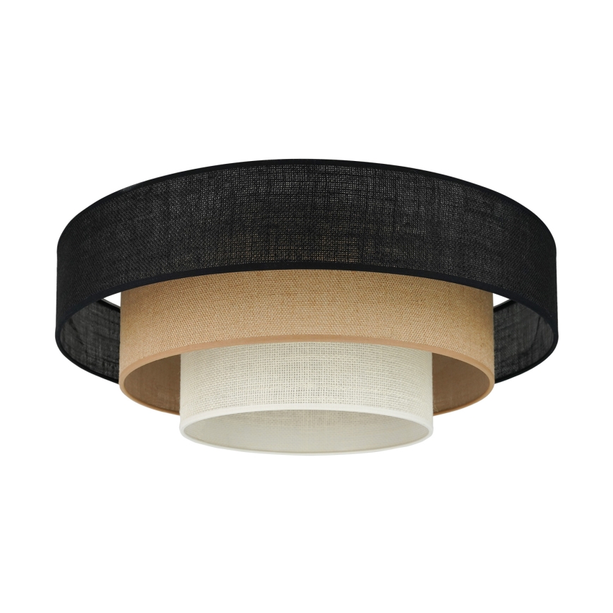Brilagi - Stropní svítidlo ASPEN LUNETA LED/12W/230V pr. 60 cm 3000K/4000K/6400K černá/béžová/krémová