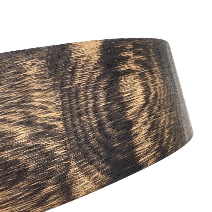 Brilagi - Stropní svítidlo CARVALHO SMOKEY 1xE27/60W/230V dub pr. 27,5 cm